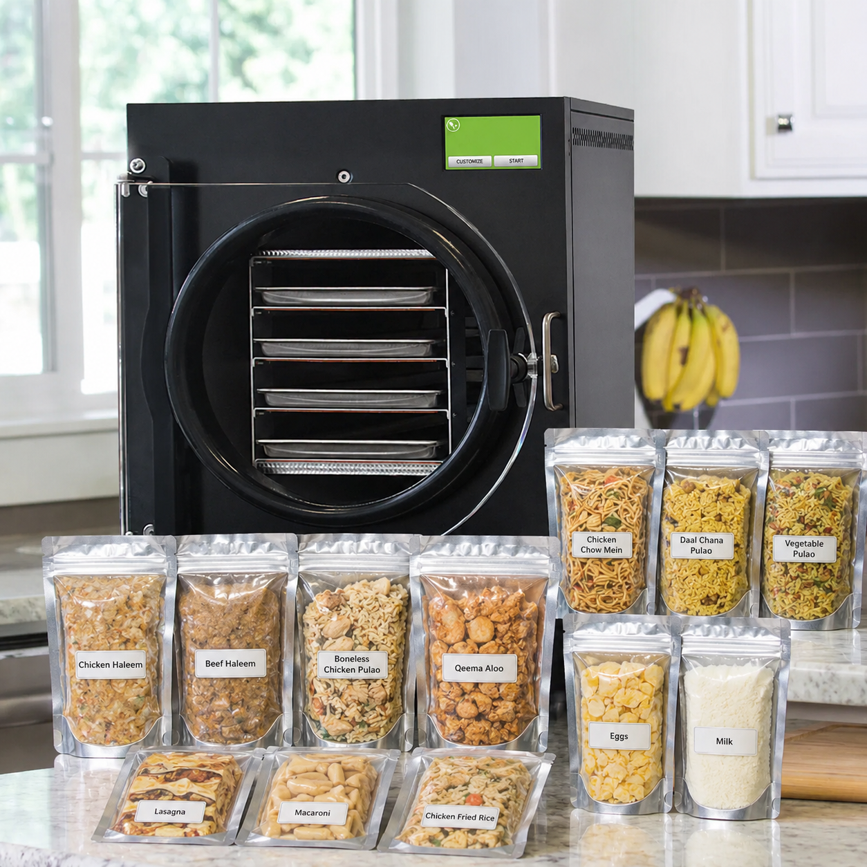 Freeze dried Food